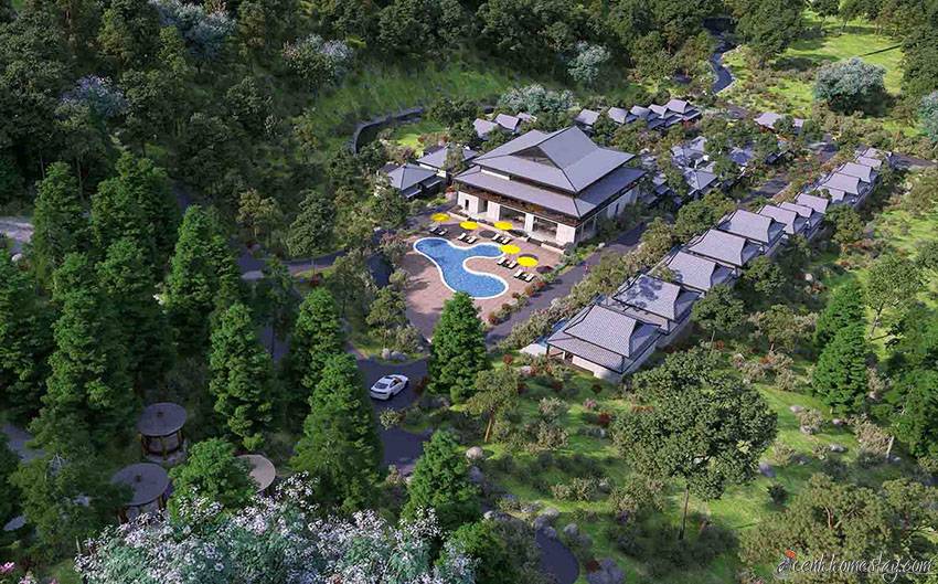 Top 50 Villa homestay Ba Vì giá rẻ ngoại thành Hà Nội đẹp mê ly, có hồ bơi