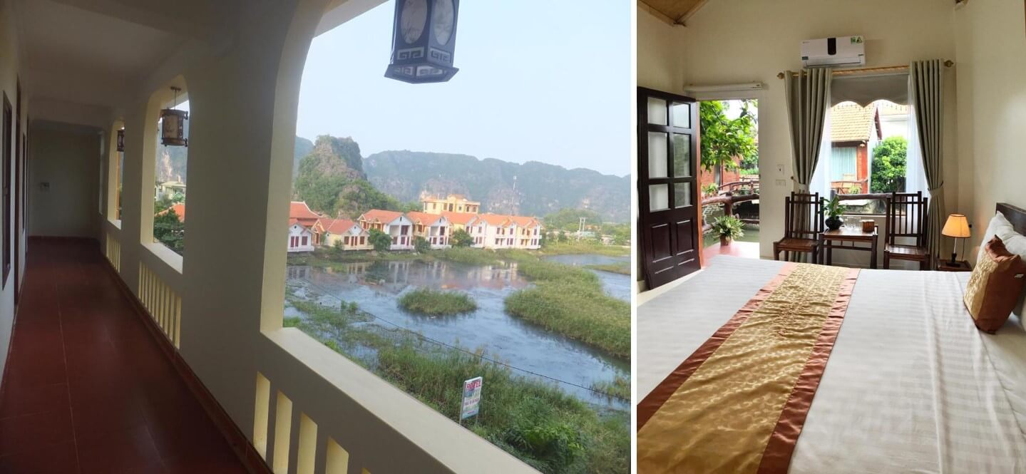 99 Homestay Ninh Bình giá rẻ đẹp có hồ bơi view “TỰA NÚI SÔNG” 100k