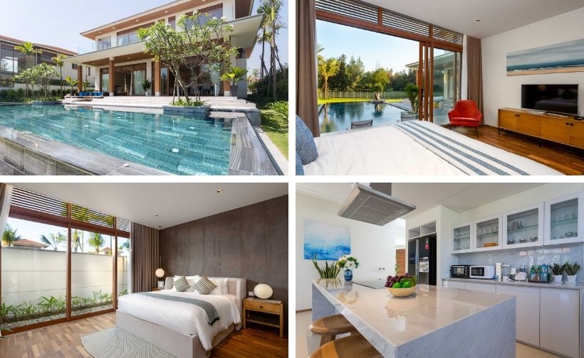 60 Biệt thự villa Đà Nẵng giá rẻ gần biển đẹp có hồ bơi cho thuê nguyên căn