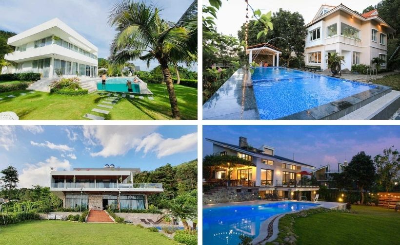 42 Biệt thự villa homestay Tam Đảo Vĩnh Phúc giá rẻ đẹp có hồ bơi
