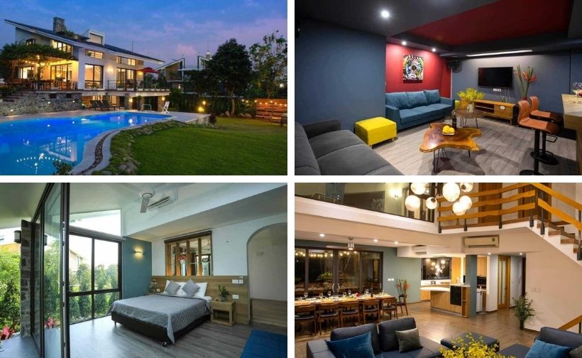42 Biệt thự villa homestay Tam Đảo Vĩnh Phúc giá rẻ đẹp có hồ bơi